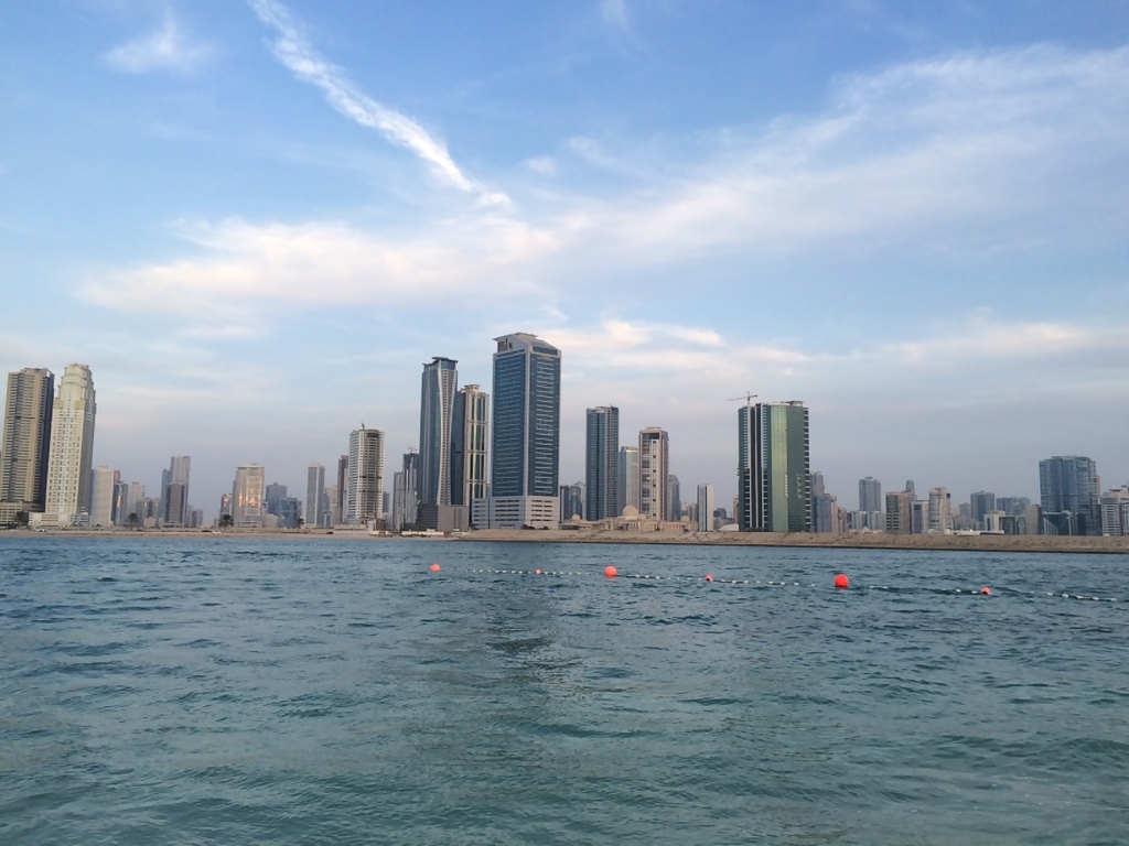 Skyline, Al Khan, Sharjah, UAE