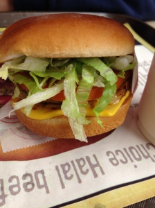 Chicken Sandwich, Fatburger, Dubai Mall, Dubai, UAE