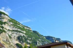 Looking Up At Mont Saleve