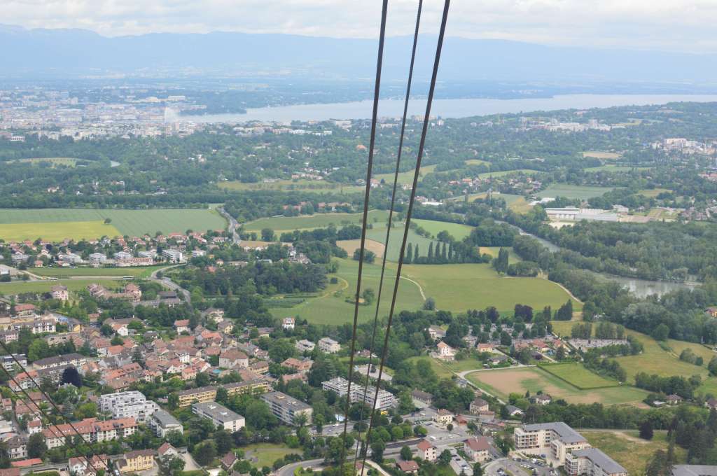 On The Way Up, Cable Cars, Mont Saleve, France