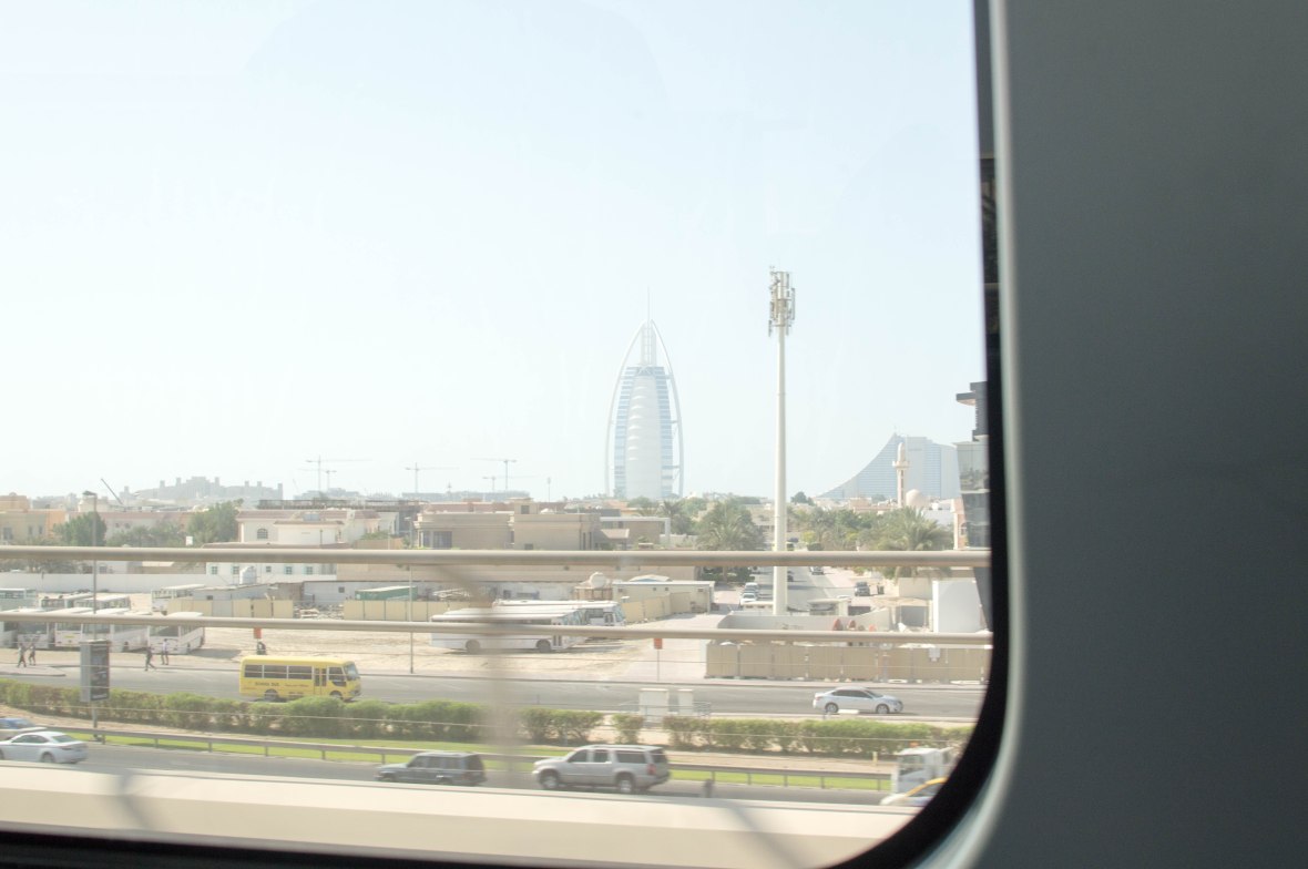 View From The Window, Metro, Dubai, UAE