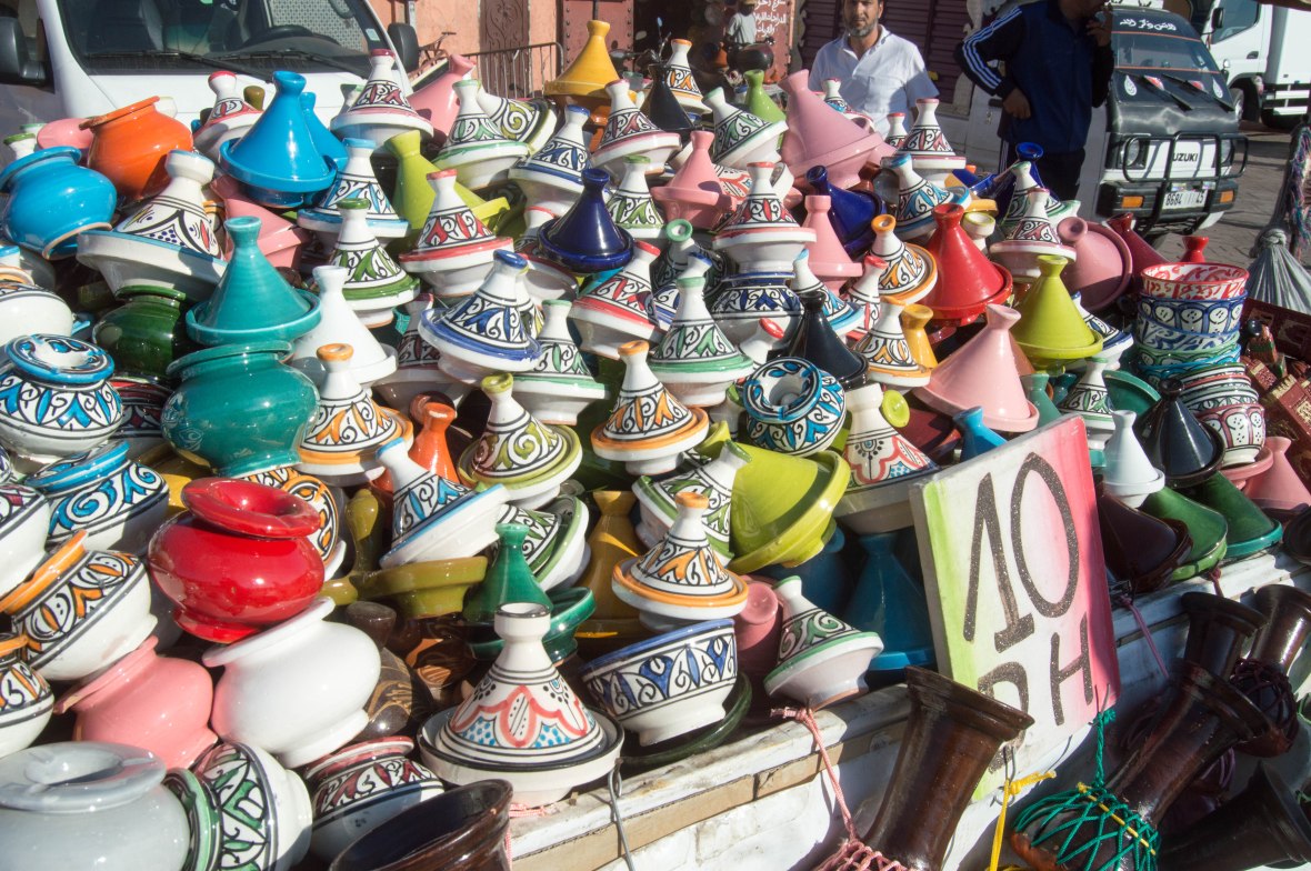 Mini Tagines, Marrakech, Morocco