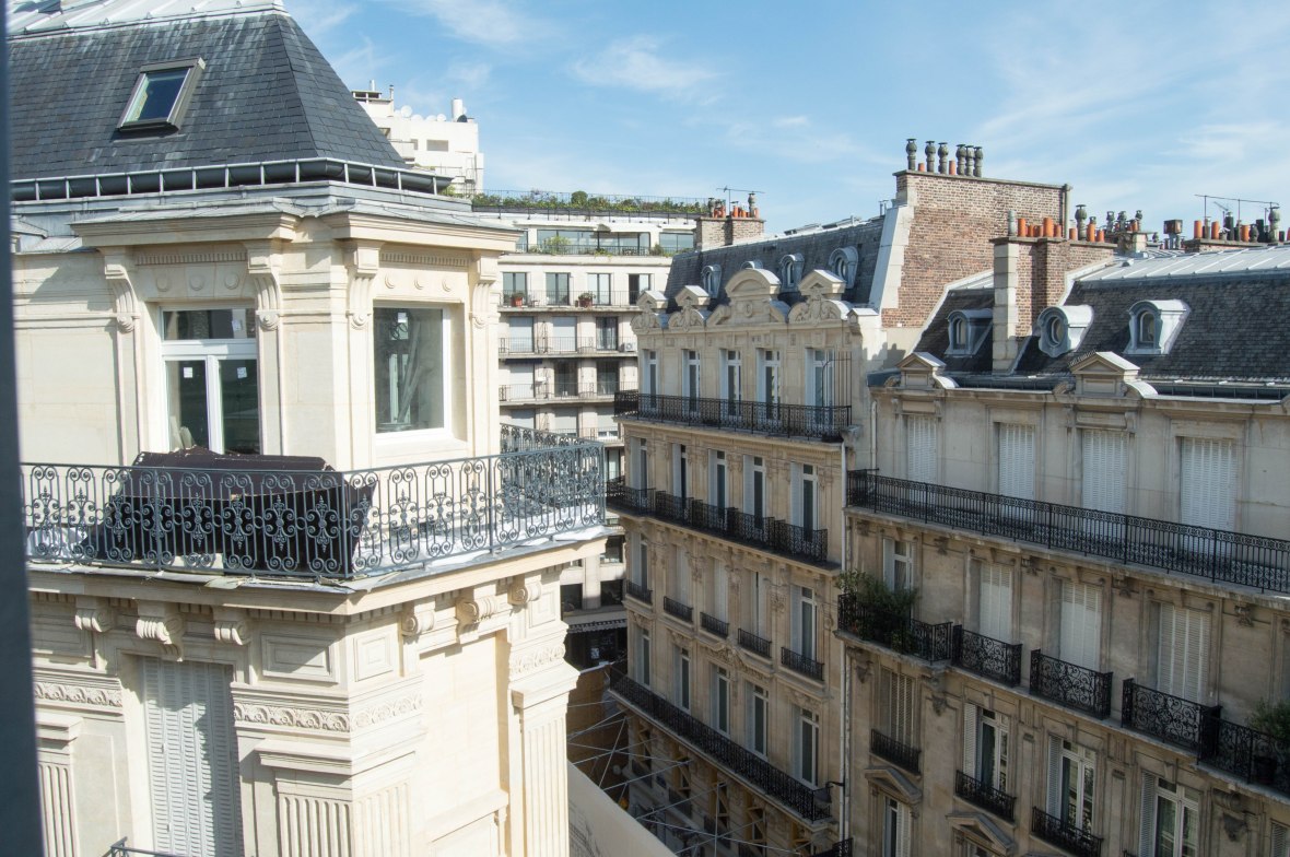 View From AirBnB Flat, Paris, France