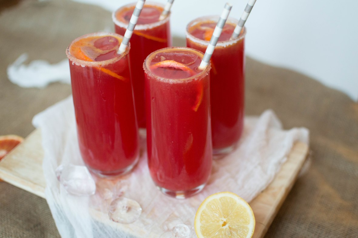 Blood Orange Lemonade Recipe - Kay's Kitchen