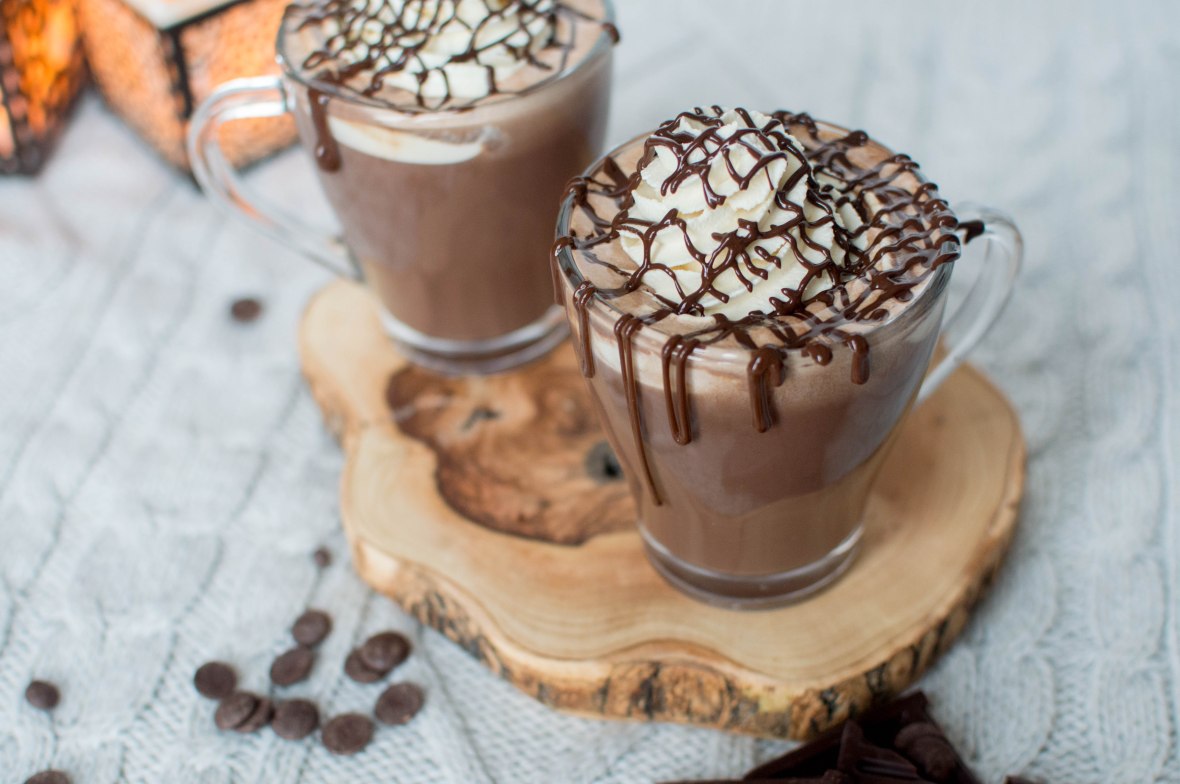 Homemade Dark Hot Chocolate With Whipped Chantilly Cream - Kay's Kitchen